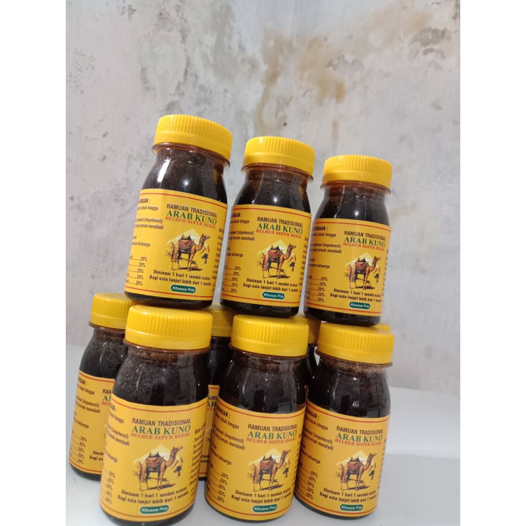 Jamu arab kuno helbeh khusus pria