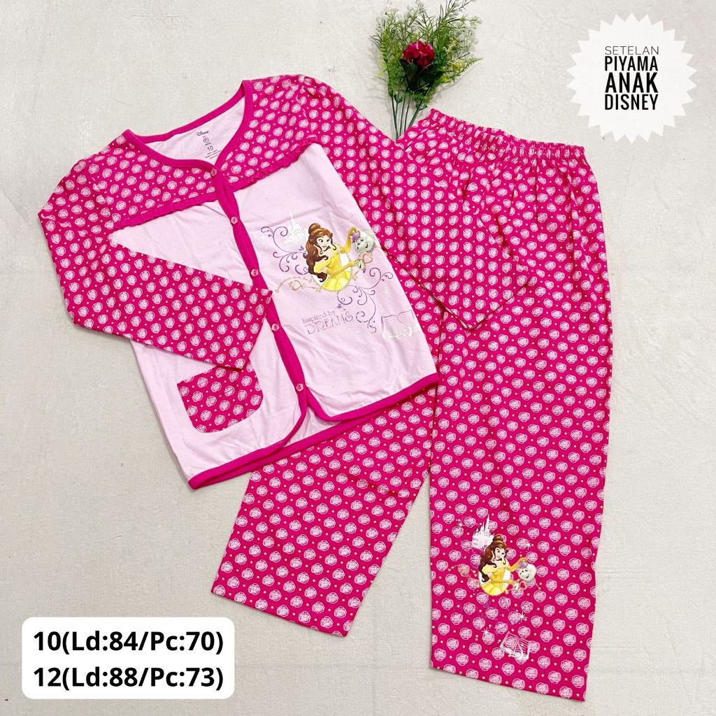 SALE SETELAN PIYAMA DISNEY ANAK ORIGINAL MATAHARI