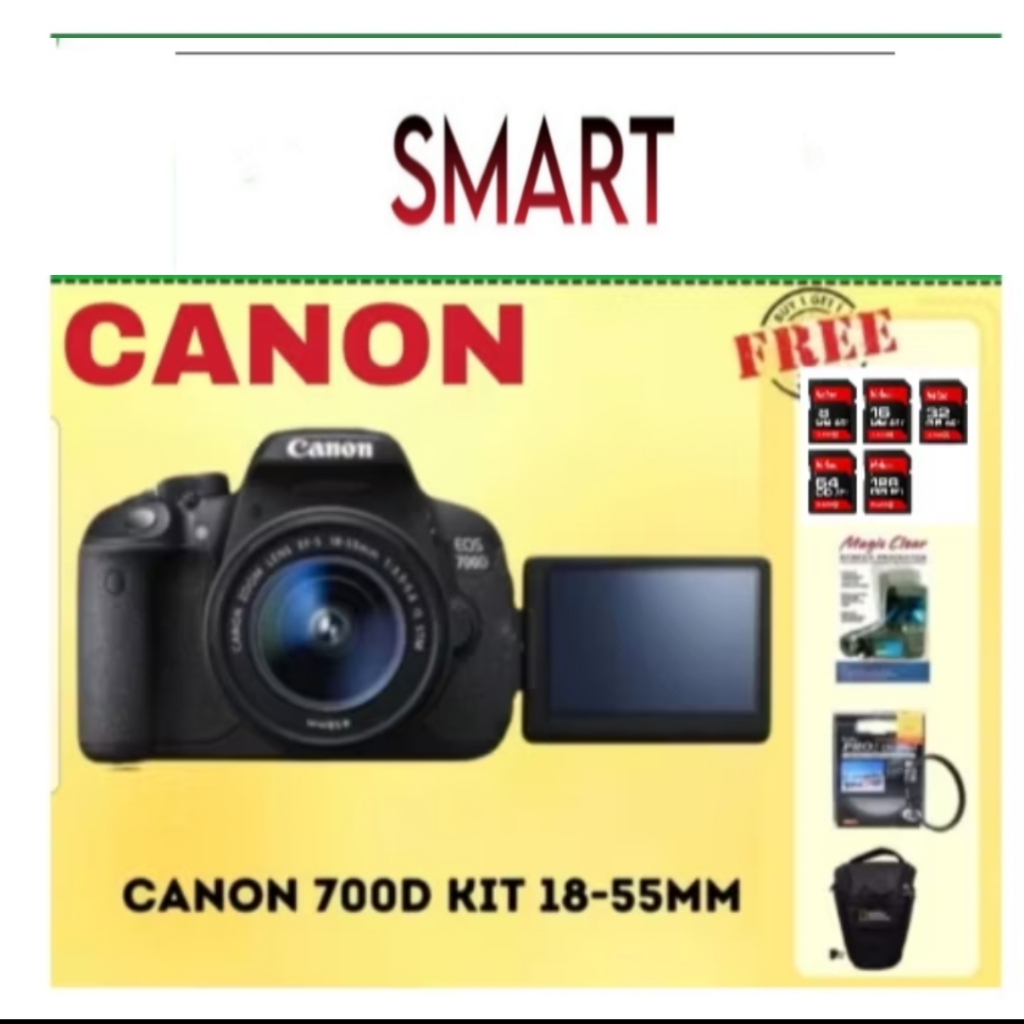 Canon EOS 700D KIT 18-55mm IS STM / Canon EOS 700D KIT 18-55MM DSLR CAMERA