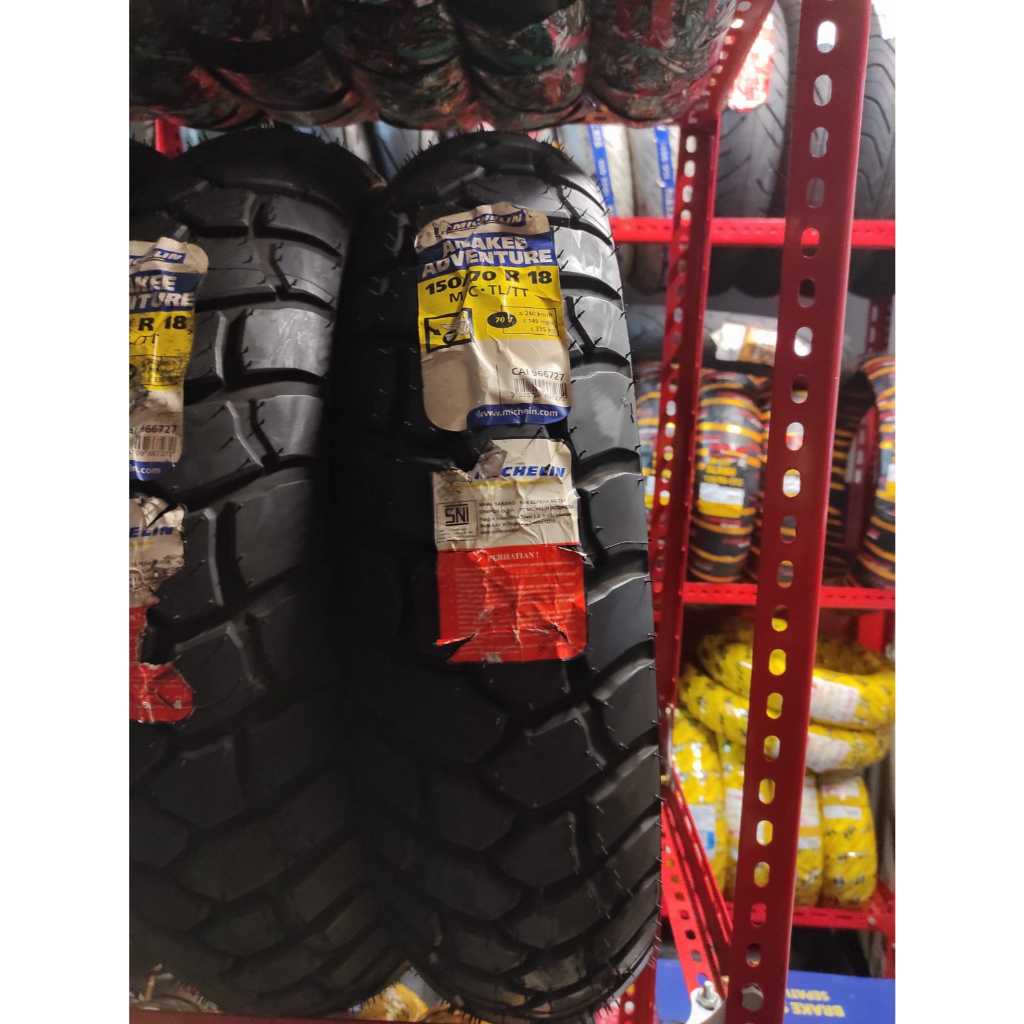 PROMO Ban Luar Ban Motor Michelin Anakee Adventure 150/70 Ring 18 Ban MOGE NOS 2020