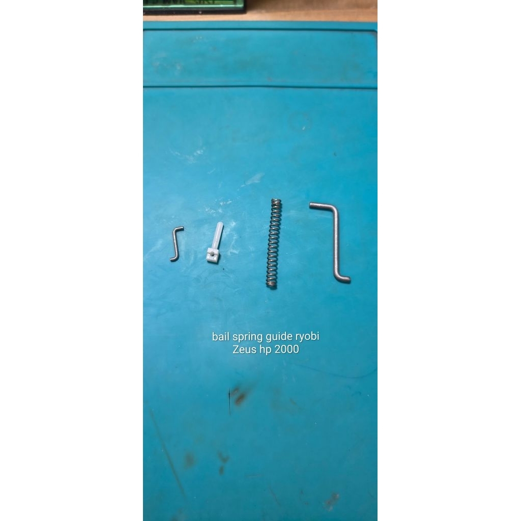 bail spring guide set reel ryobi Zeus hp 2000 copotan reel bekas/second