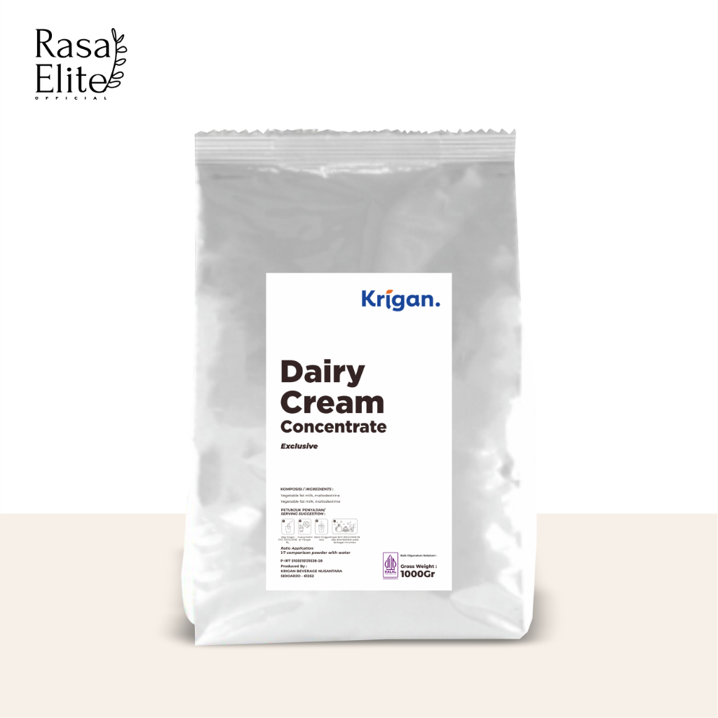 Creamer 1kg Elite Dairy Cream Concentrate EXCLUSIVE