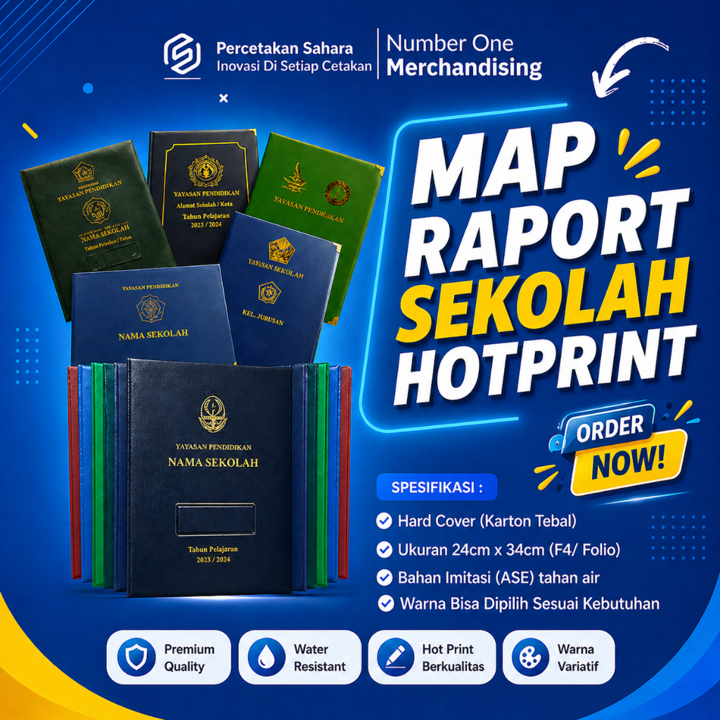MAP RAPORT K13 | MAP IJAZAH | MAP SEKOLAH | MAP RAPORT SEKOLAH | PLASTIK