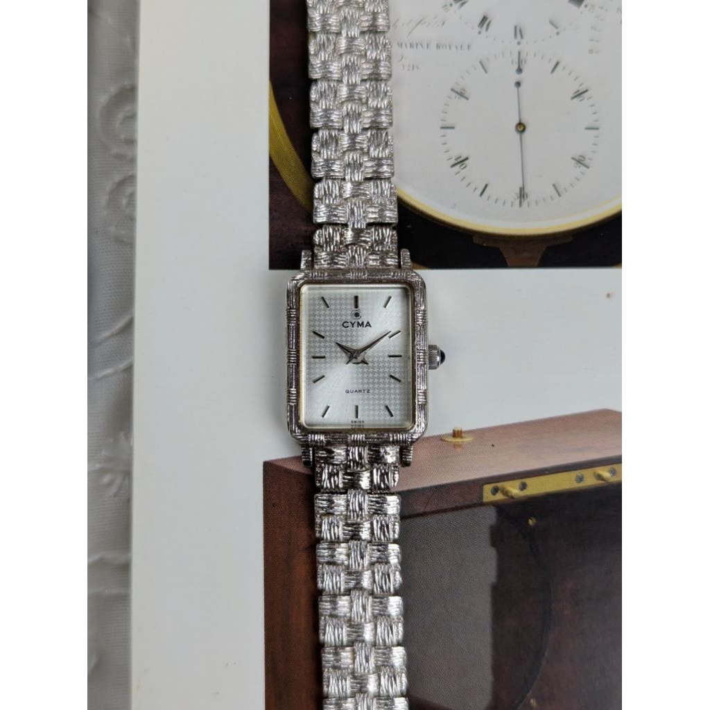 Jam Tangan Vintage Cyma Swiss Made Quartz, Fashion Ladies Watch