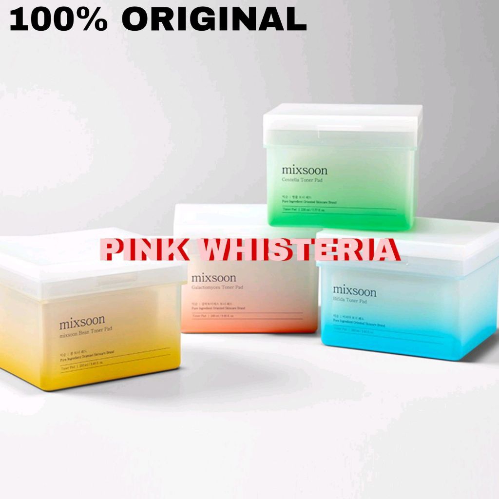 [ORIGINAL] MIXSOON Centella / Galactomyces / Bifida / Bean / Retinol Toner Pad