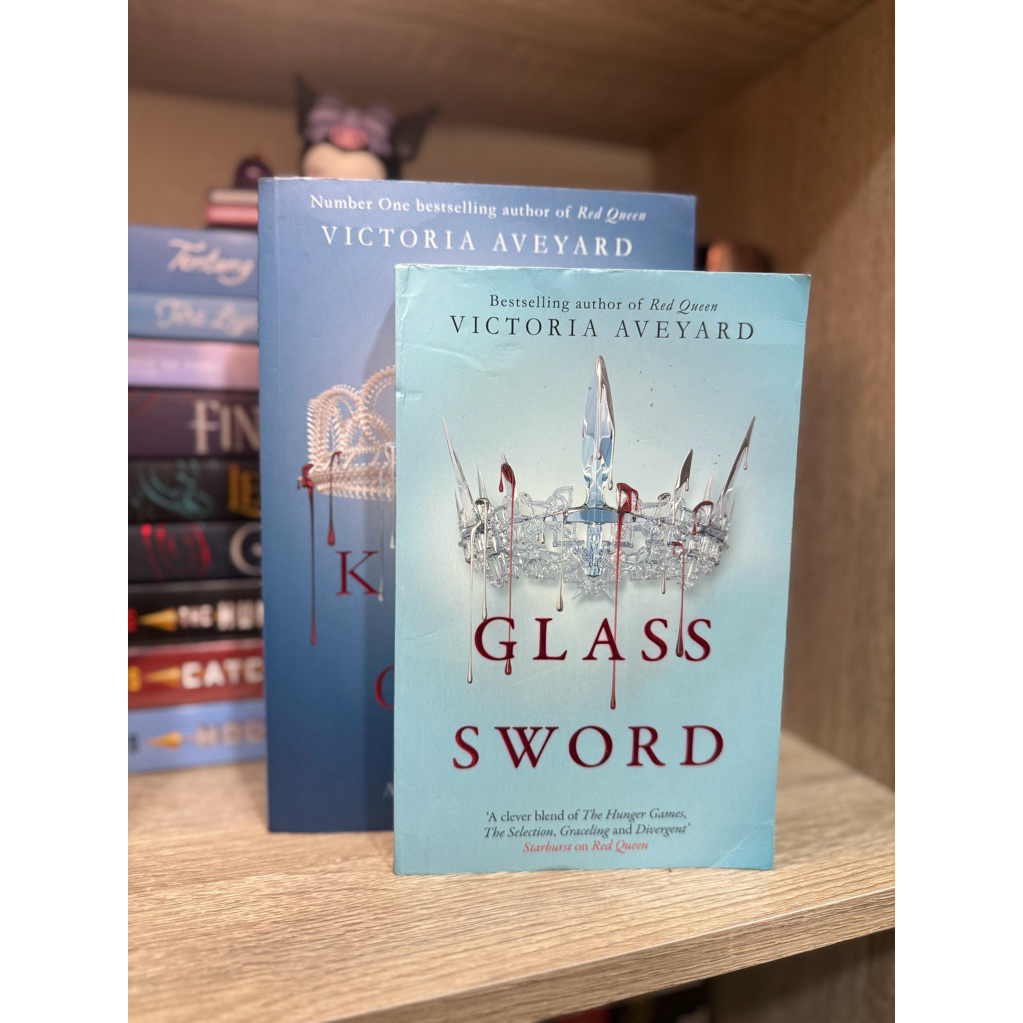 novel preloved - glass sword, kings cage