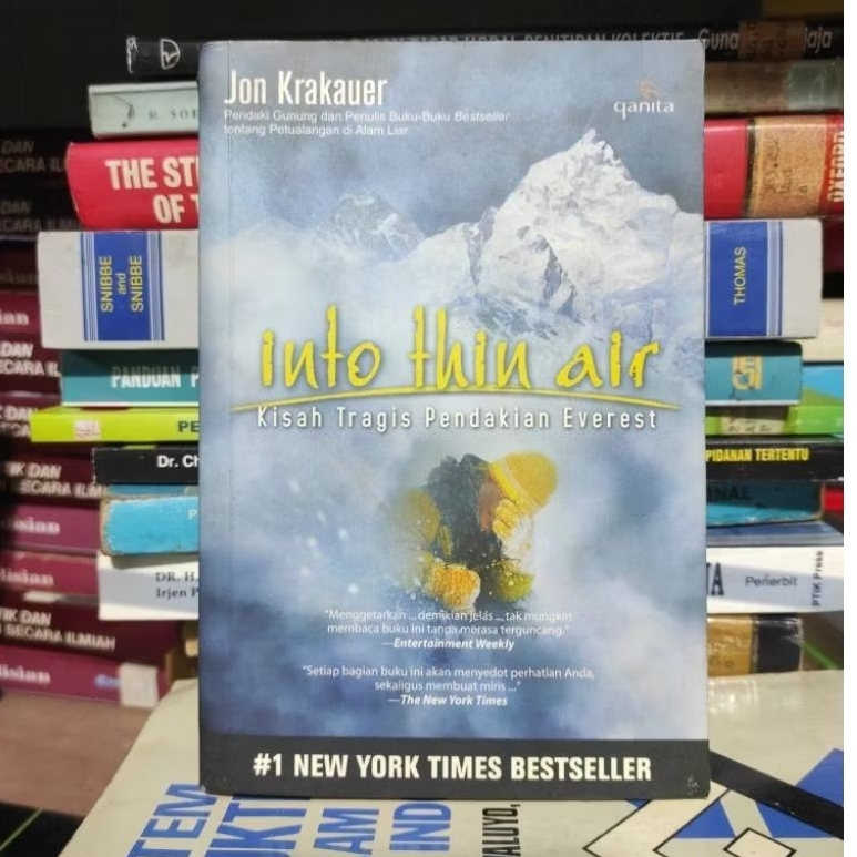 Into thin air by jon krakauer ORIGINAL