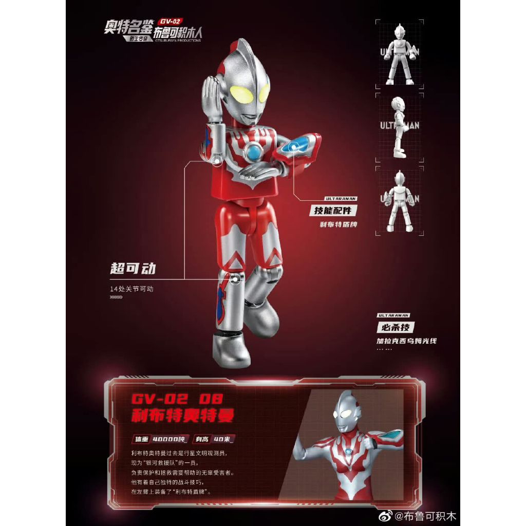 Blokees  Ultraman Vol.02 - ULTRAMAN RIBUT