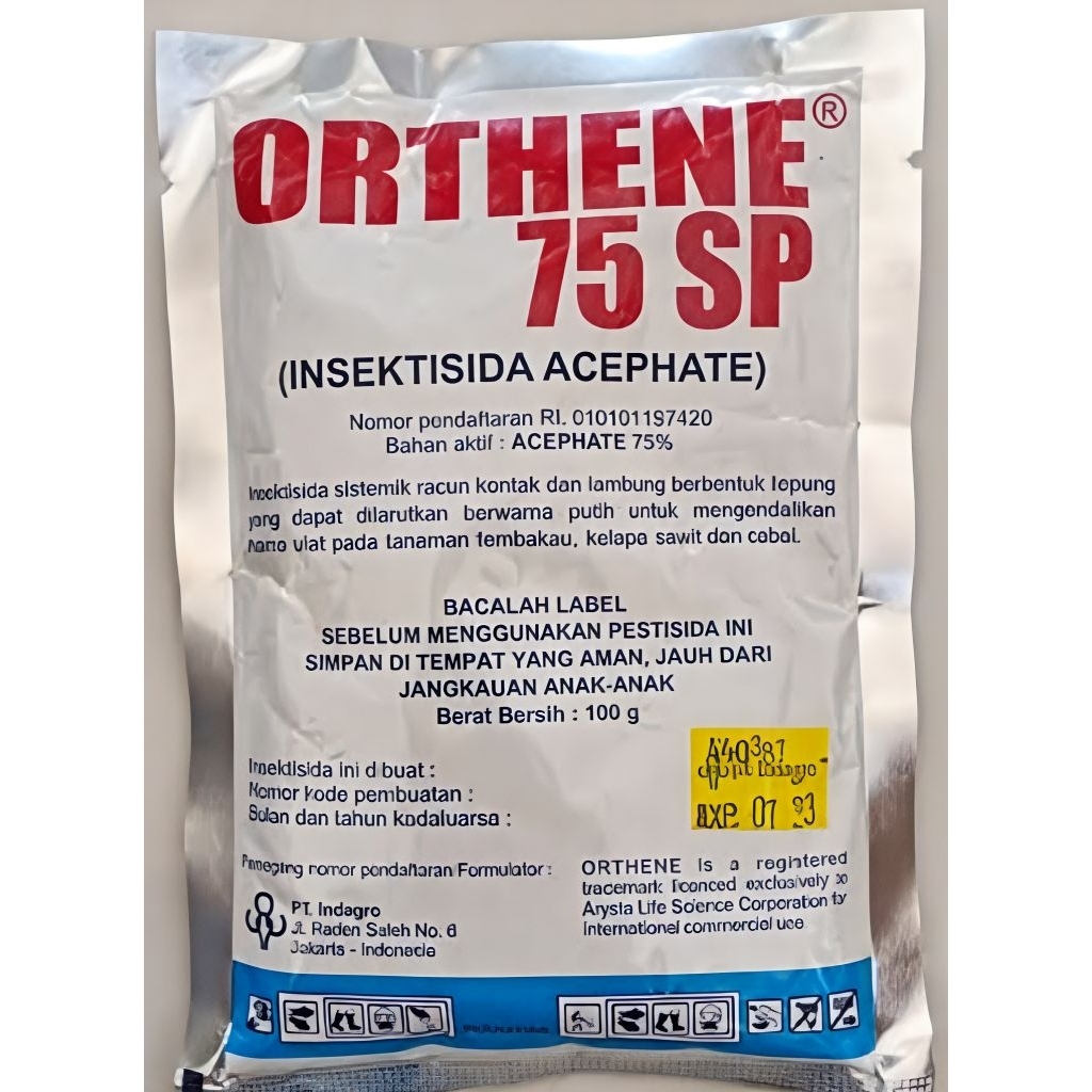 ORTHENE 75 SP - INSEKTISIDA 100gr