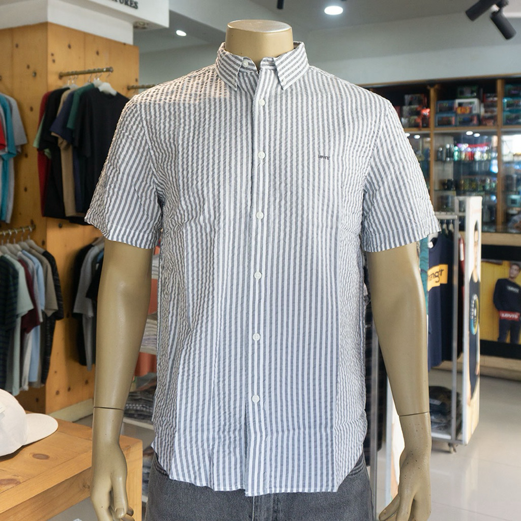 kemeja lengan pendek levis relaxed fit kerah berkancing 0029