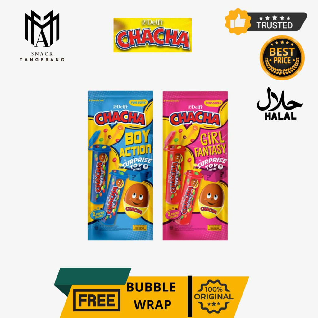 Delfi Permen Chacha Minis Surprise Boy Girl Toy 25 Gr - Satuan