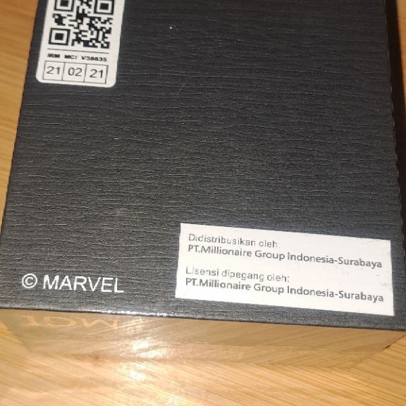 [ORIGINAL] Kalung Pendant Iron Man Marvel Edition - Batu Germanium Asli