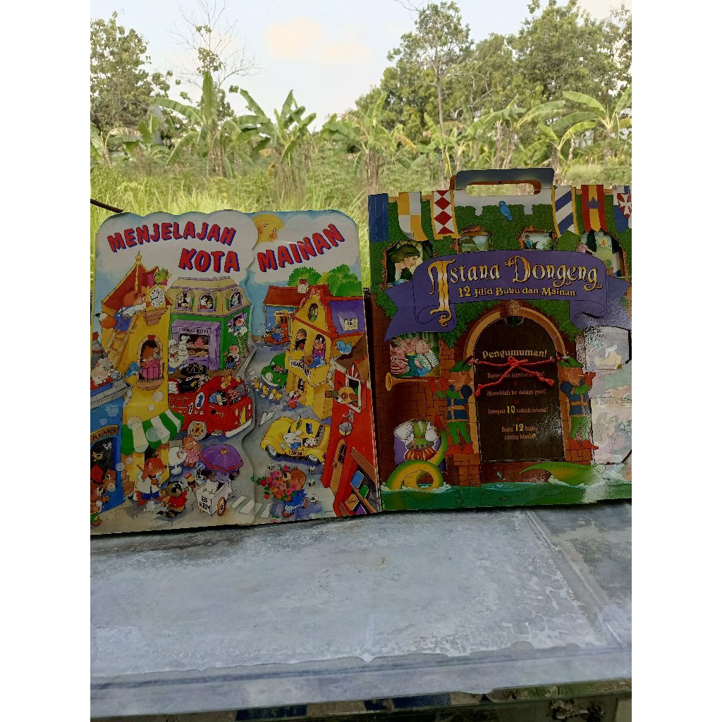 ISTANA DONGENG | MENJELAJAH KOTA MAINAN | TIRA PUSTAKA | PRELOVED COLLECTIBLE BOOKS