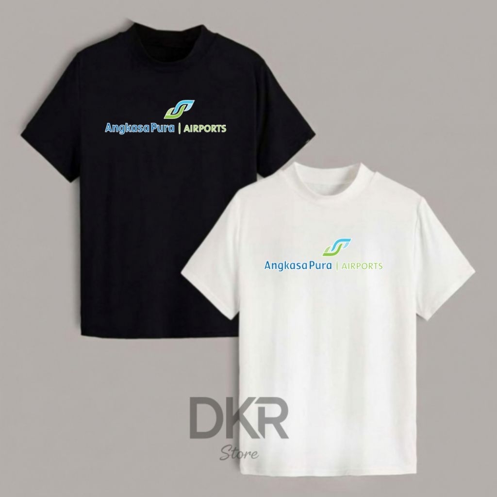 Kaos ANGKASA PURA Baju Tshirt ANGKASA PURA Kaos Oblong ANGKASA PURA uk S - 3XL