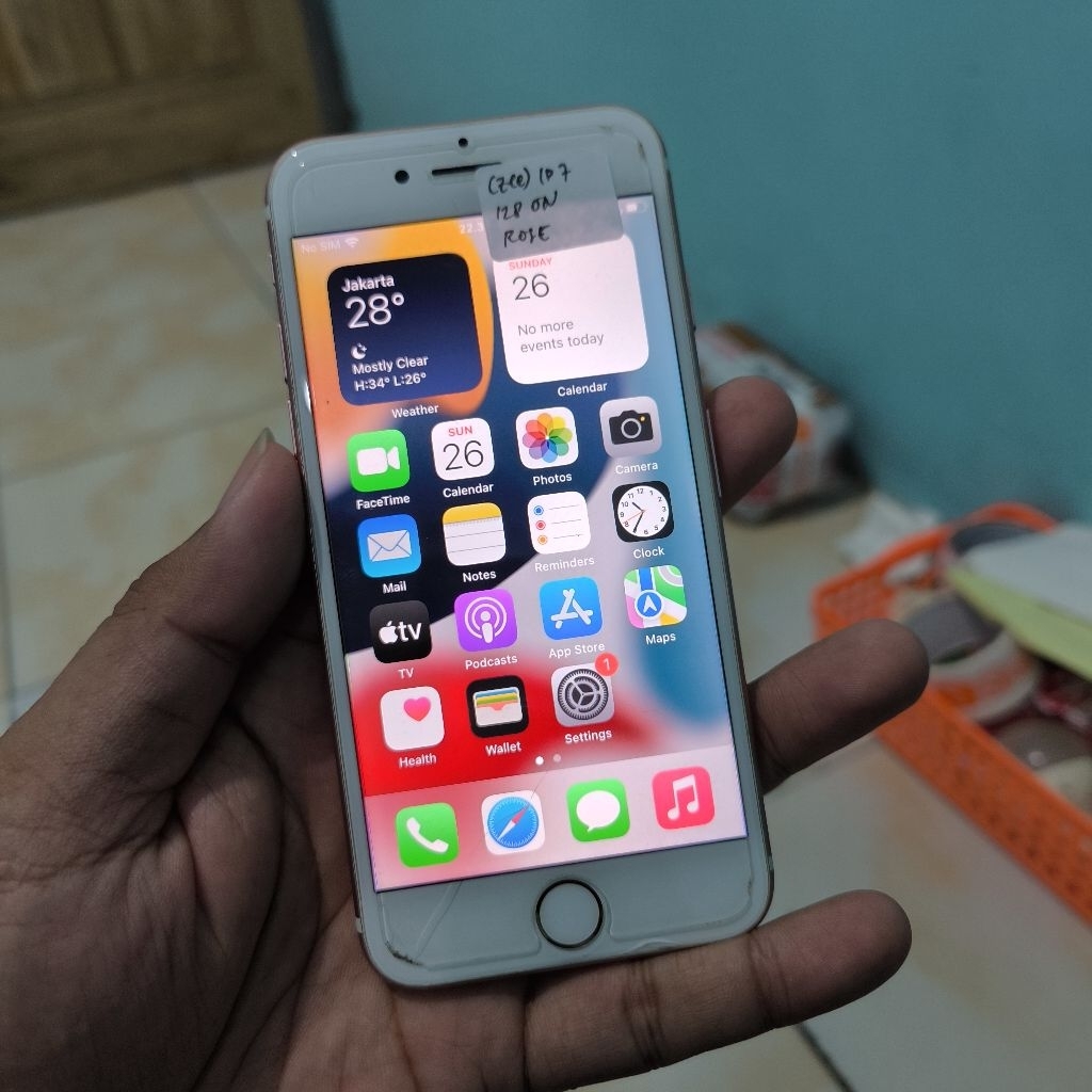 (zee) ip 7 128gb bypass cell rosegold