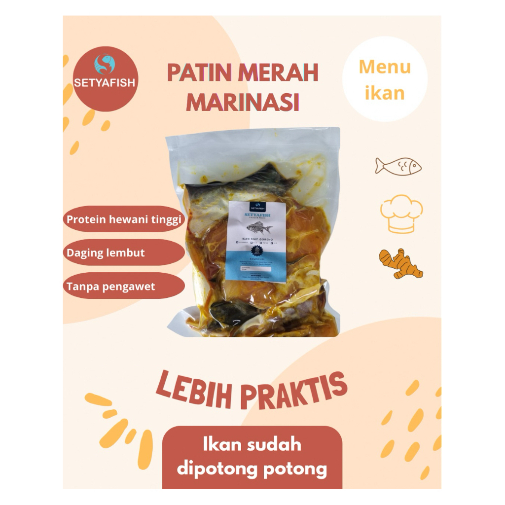 Patin merah bumbu kuning