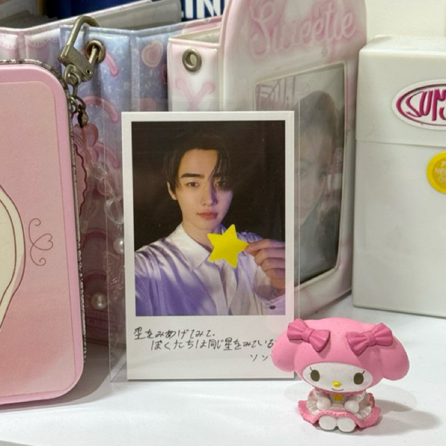 pc enhypen sunghoon pola polaroid yoi official photocard