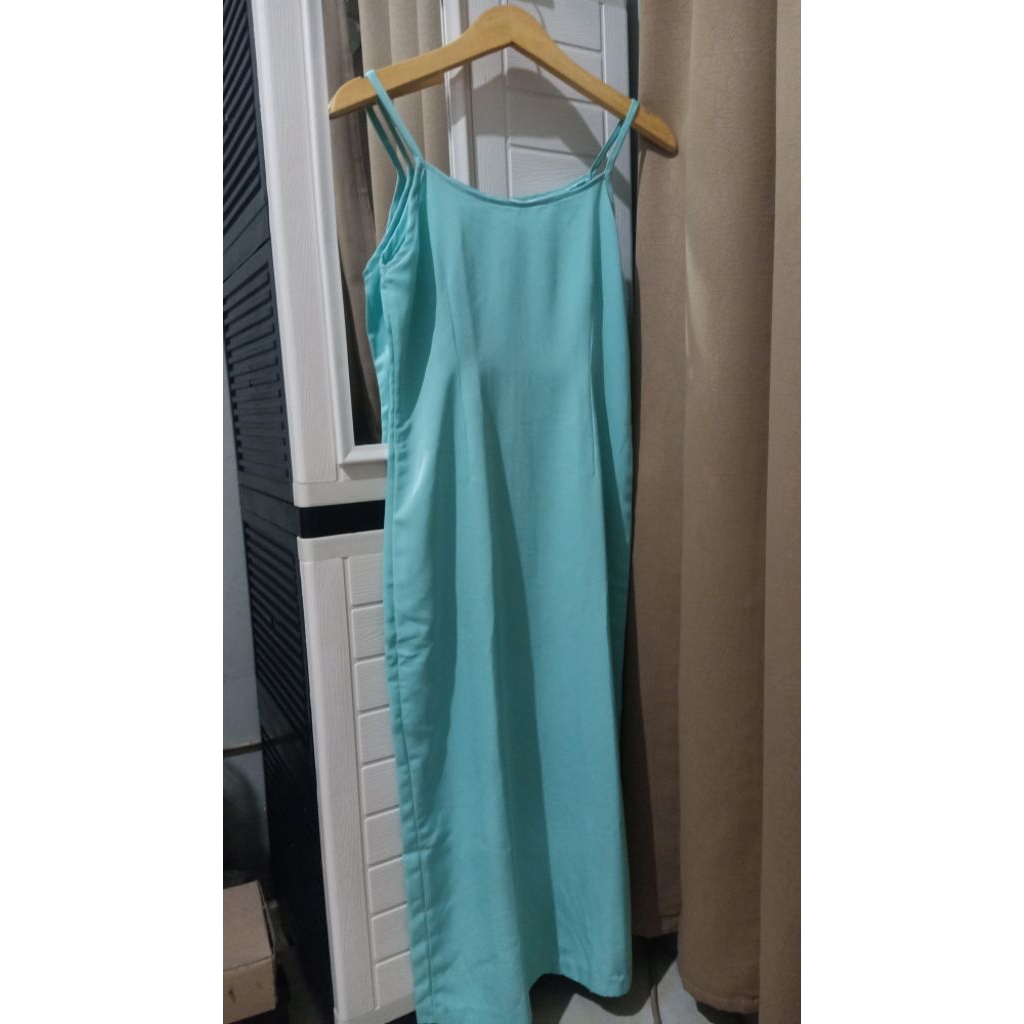 Preloved Dress Hijau Tosca
