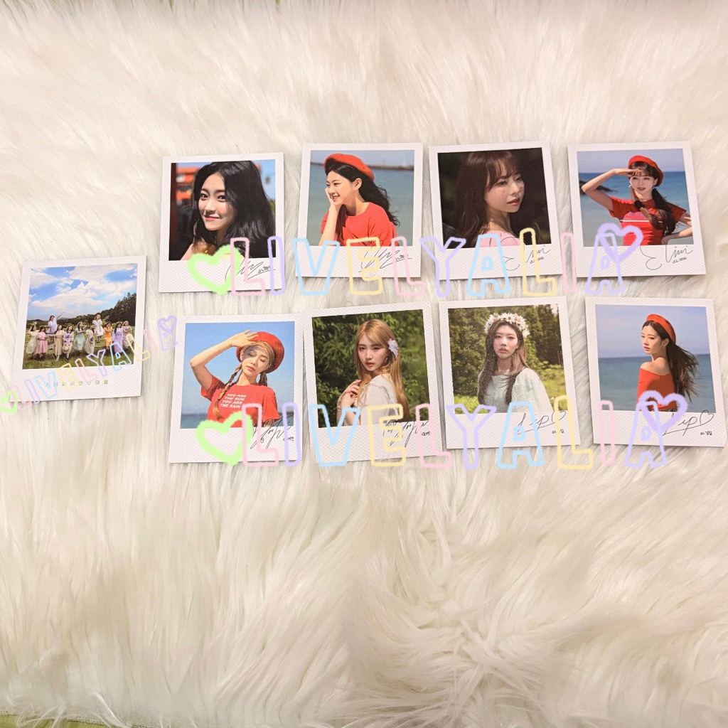 LOONA Island Polaroid Set - ARTMS Loossemble Hyunjin Vivi Yeojin Kim Lip