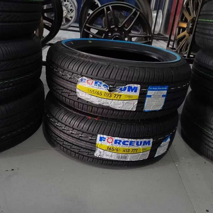 BAN LIS PUTIH WLW UKURAN 165 65 R13 FORCEUM TRIDEKA