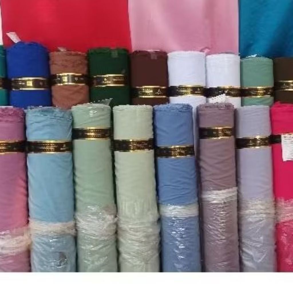 KAIN WOLFIS BANTING HARGA 1ROLL 50YARD WARNA TERLENGKAP KATALOG WARNA TERLENGKAP