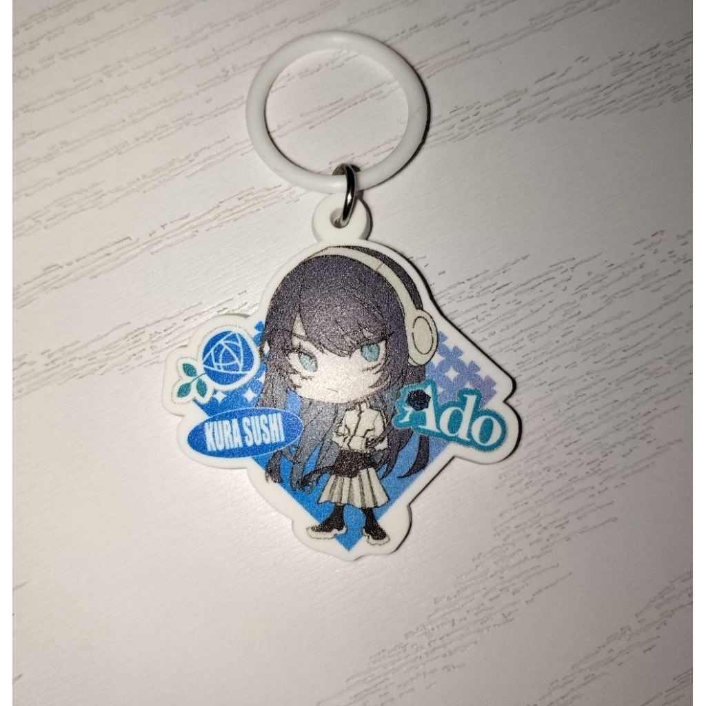 Ado Kura Sushi Keychain