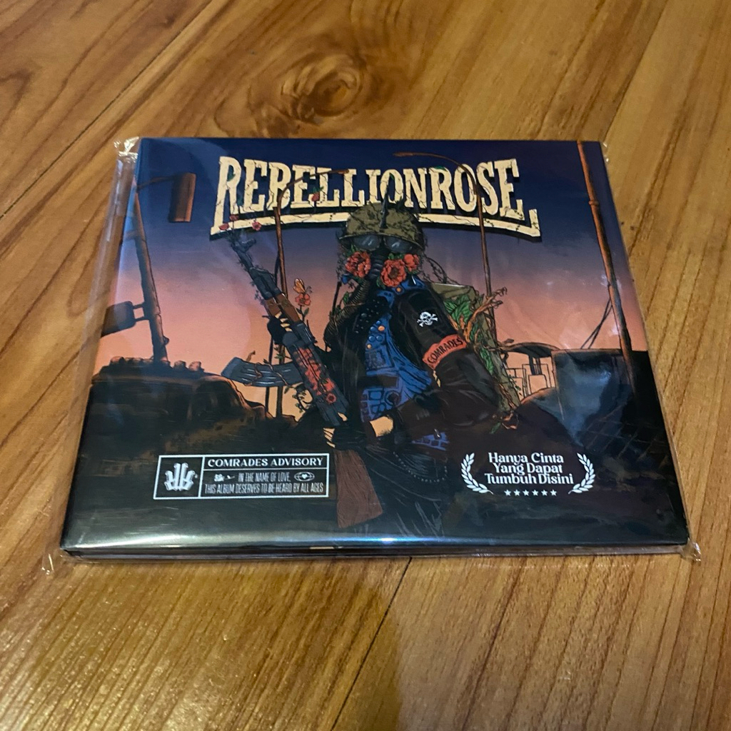 CD rebellion rose - hanya cinta yang dapet tumbuh disini