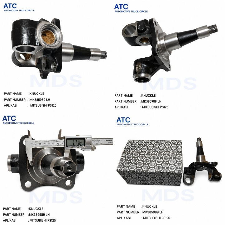 MK385990 RH | MK385989 LH KNUCKLE PS125 | STEERING KNUCKLE