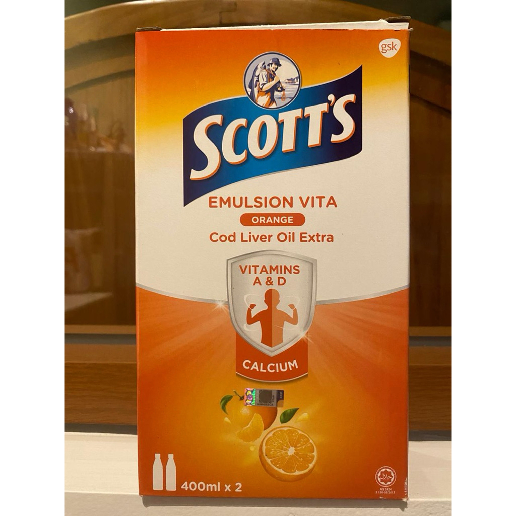 Scott’s Emulsion Vita Minyak Ikan Vitamin Anak