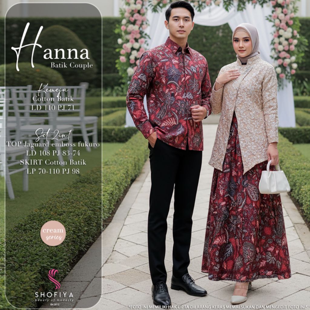 [ NEW ] BAJU COUPLE PRIA & WANITA BIMA & ARIMBI SET BY SHOFIYA // FASHION MUSLIM// MANDASARI#1#3#4#5