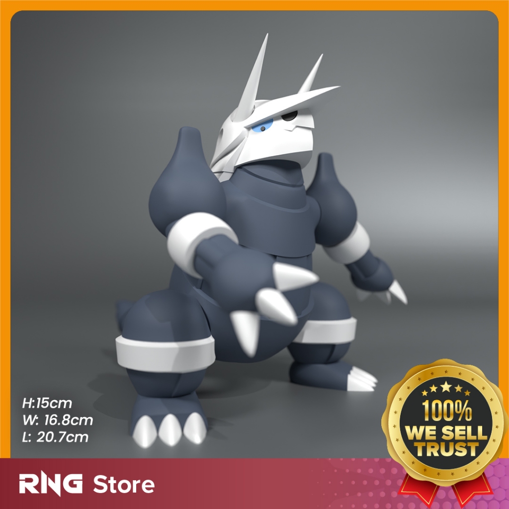 Aggron Pokemon Figure Toys Figurine Statue