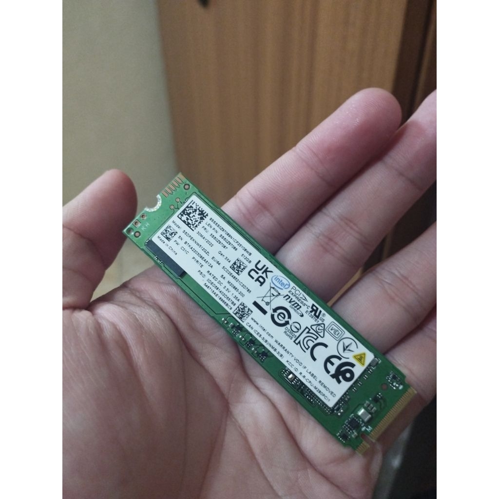SSD NVMe M.2 Intel 670p 512GB PCIe Gen3