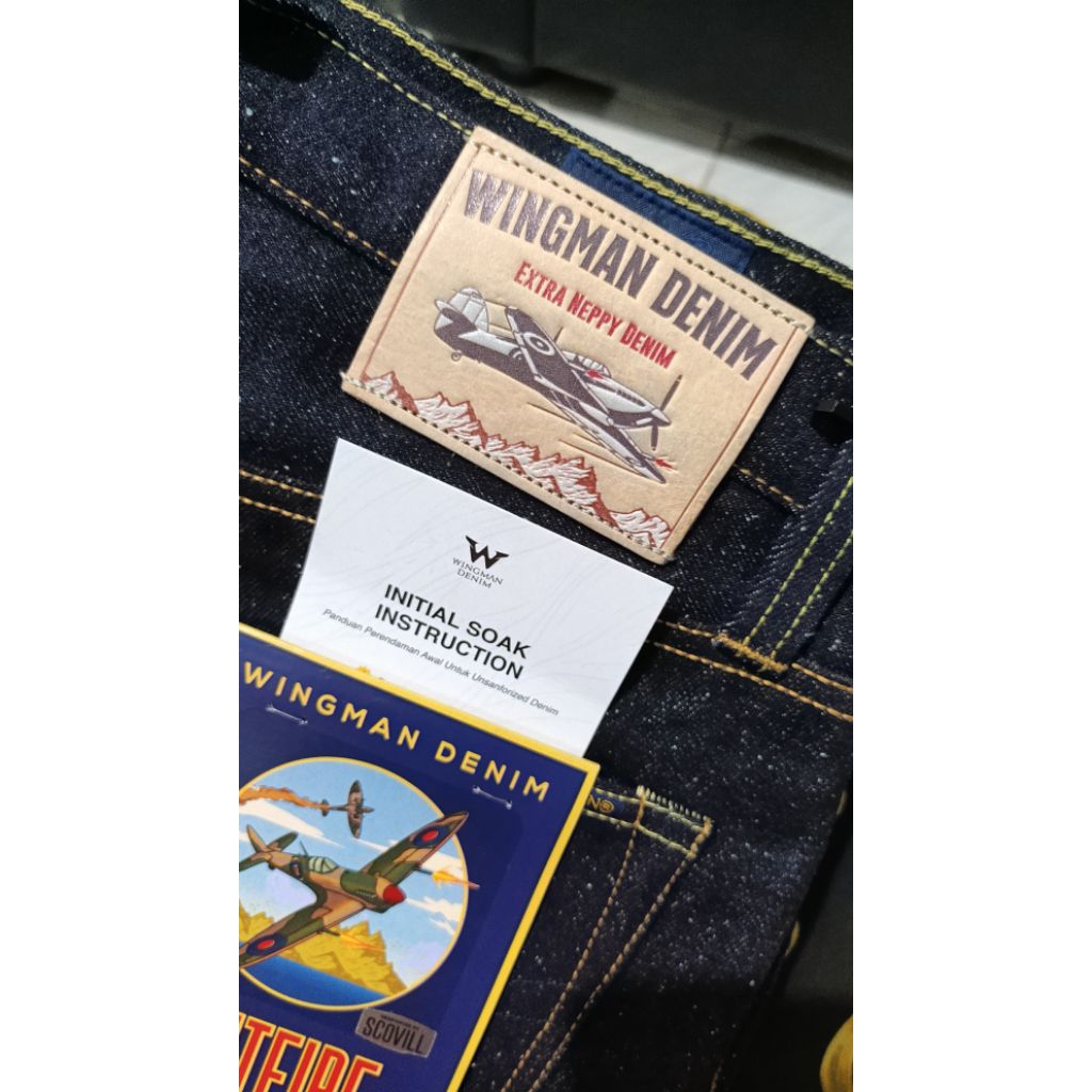 WINGMAN DENIM -  SPITFIRE 18oz