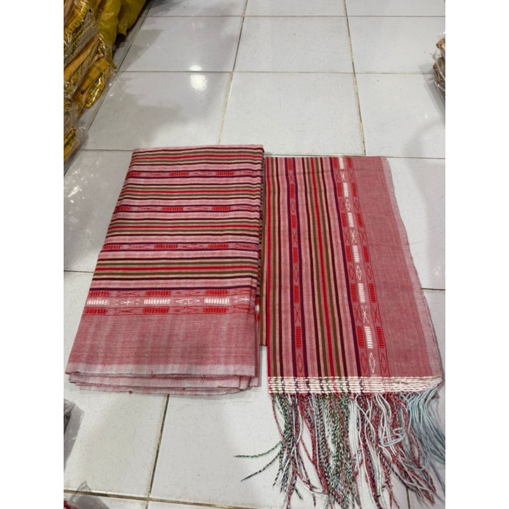 Set Rok Lilit + Selendang Songket Sibolang Rasta PROMO (WAJIB CHAT ADMIN)