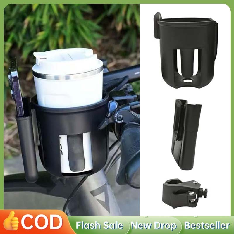 Cup Holder Spion Motor Holder Minuman Di Motor 2 In 1 Rotasi 360° Cup Holder Lipat Motor Cup Holder 