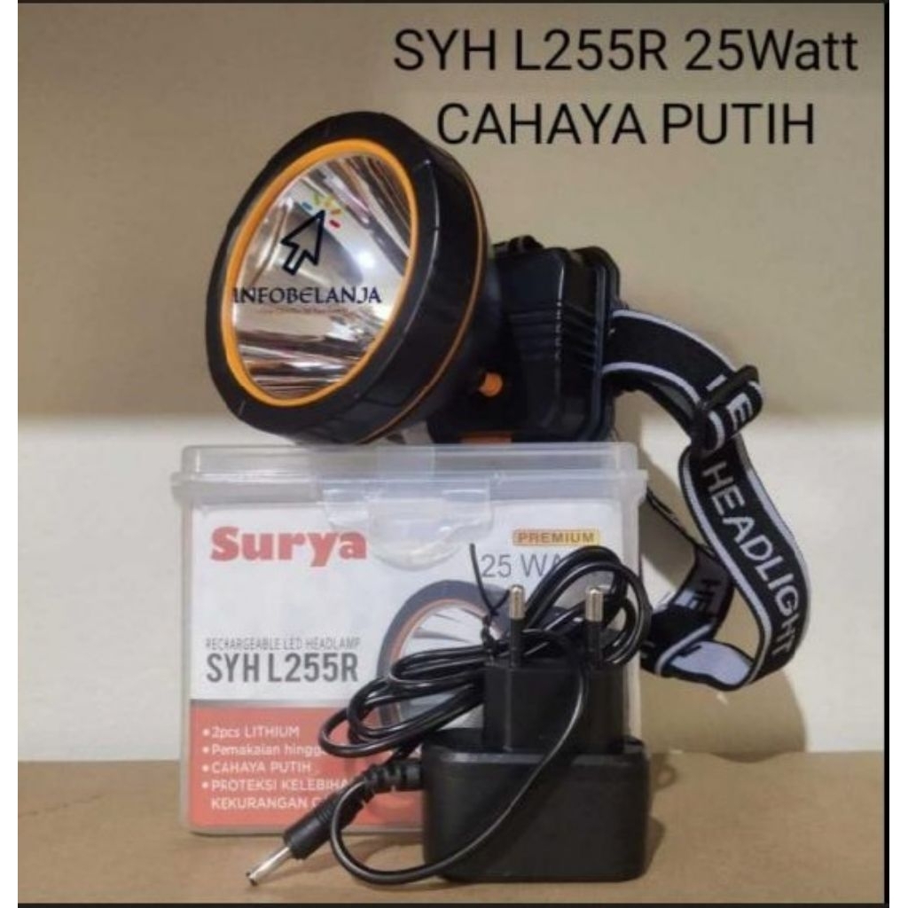 SENTER KEPALA SURYA 25 WATT SYH L255R