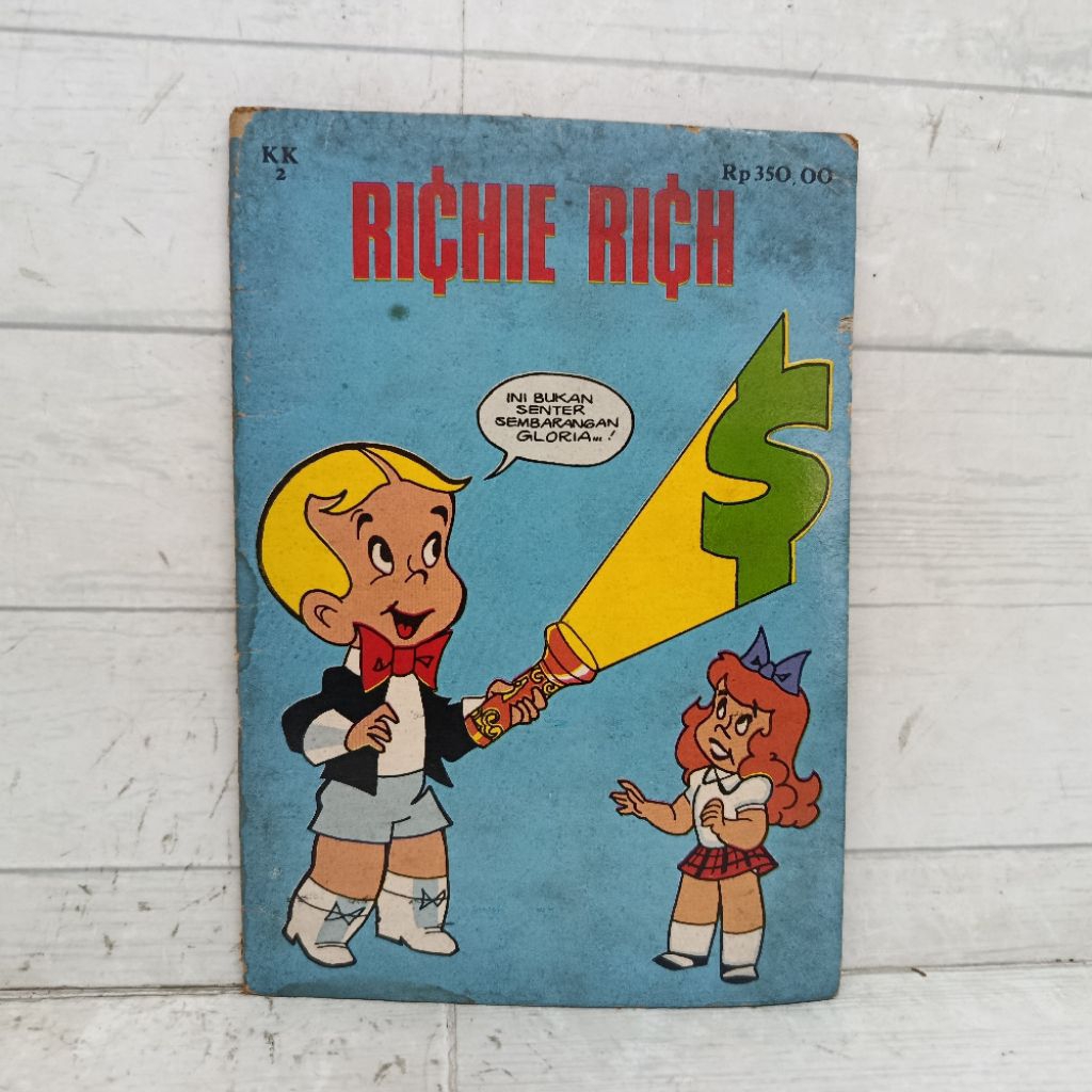 Komik Jadul Richie Rich Operasi Imitasi