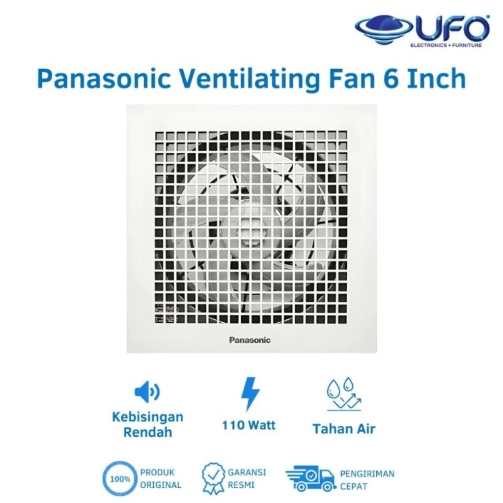 Panasonic FV-15TGU FV-20TGU FV-25TGU Kipas Angin EXHAUST