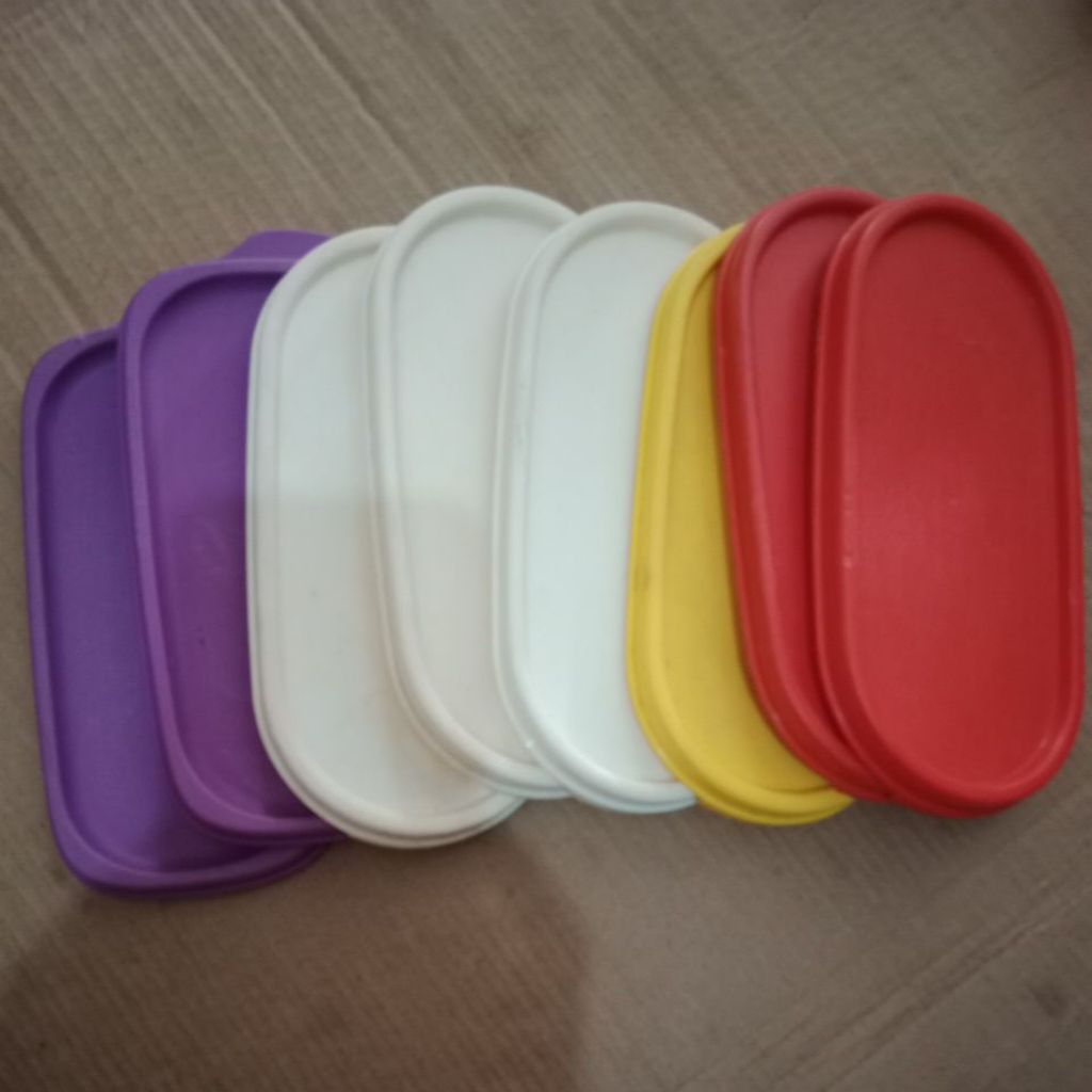 PERTUTUPAN SECOND OVAL TUPPERWARE