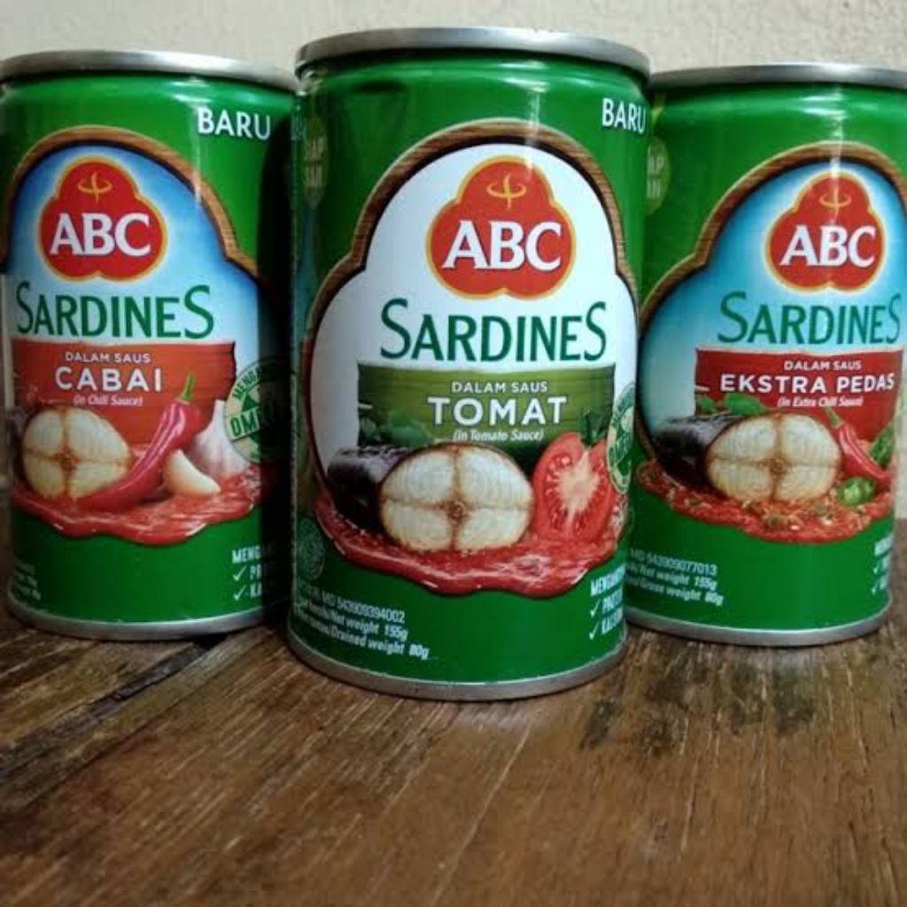 sarden ABC kaleng