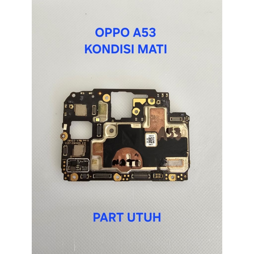 mesin mati OPPO A53 | KONDISI MATI TOTAL