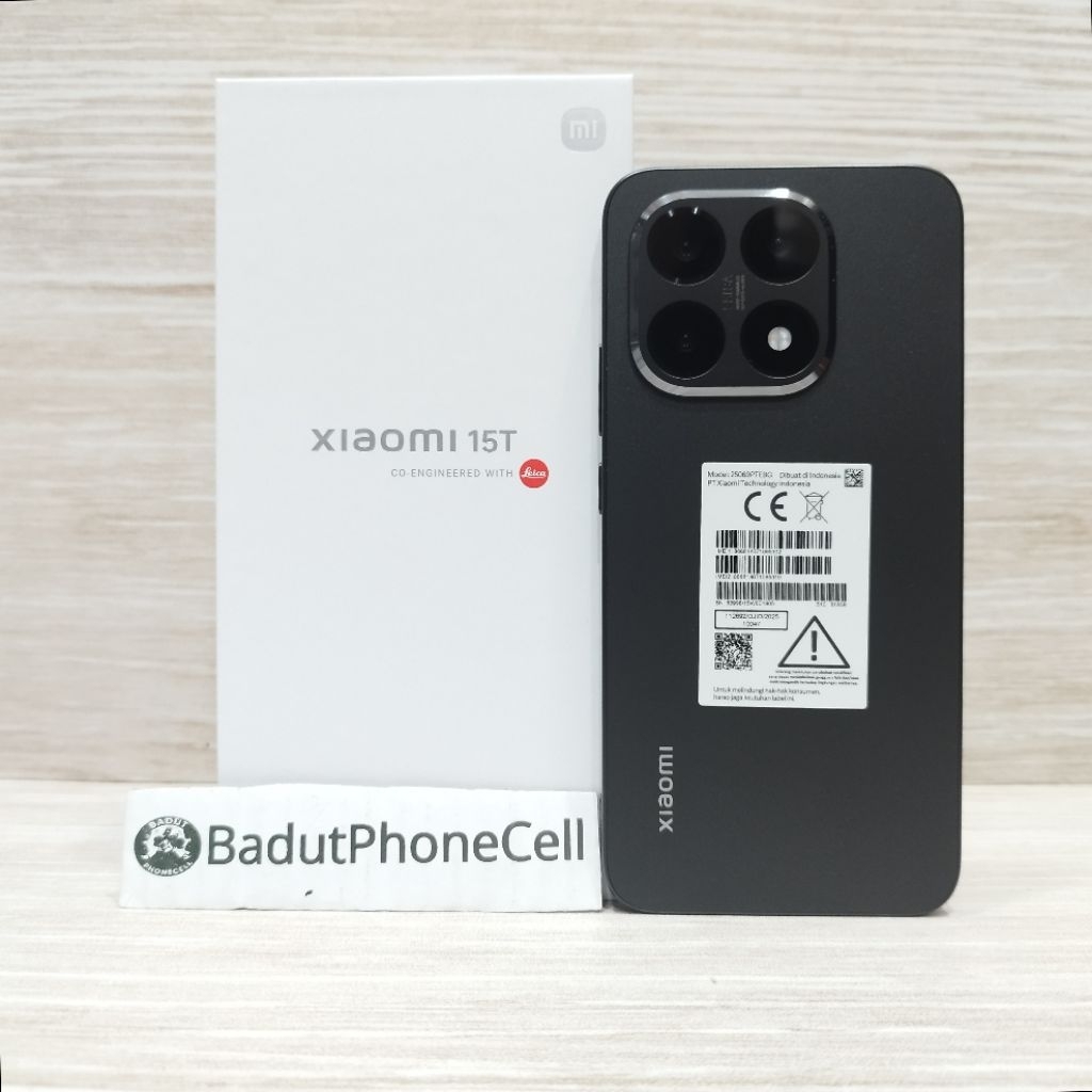 XIAOMI 15T 5G 12/512GB HANDPHONE SECOND BEKAS FULLSET