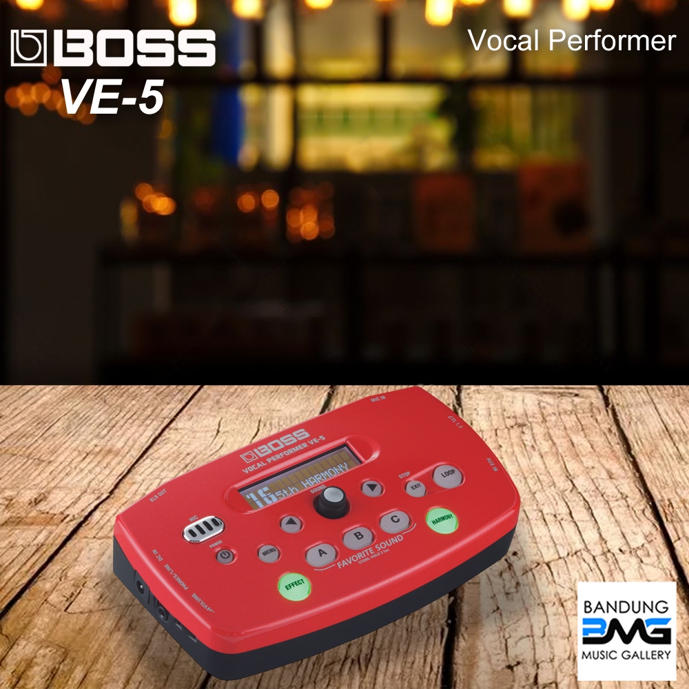 Boss VE-5 Vocal Effect Processor / VE5 / VE 5 / Efek Vokal