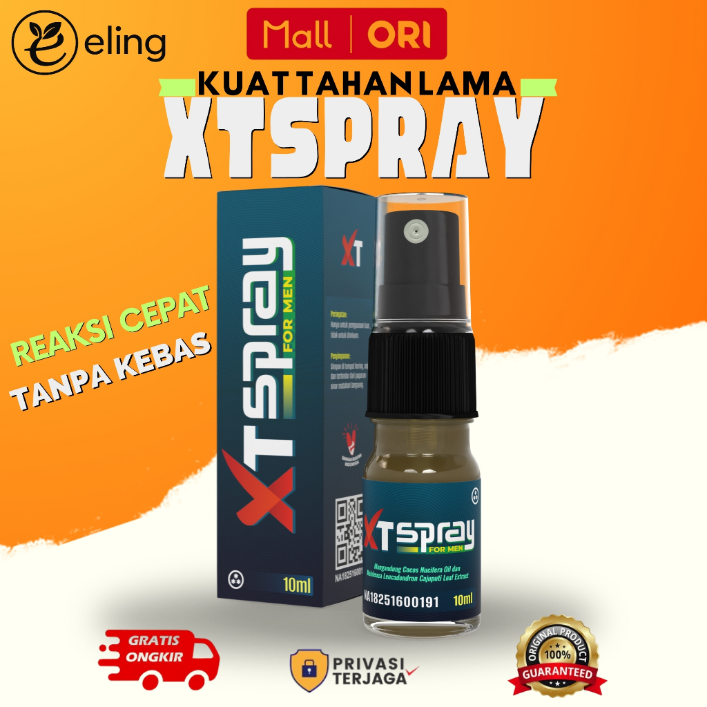 XT Spray Minyak Pijat Tahan Lama Obat Oles Original 10mL