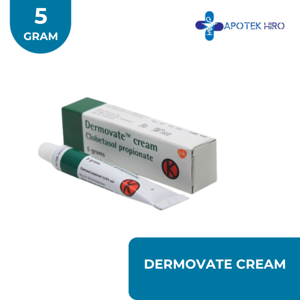 DERMOVATE 0.05% CREAM 1 TUBE @ 5 G