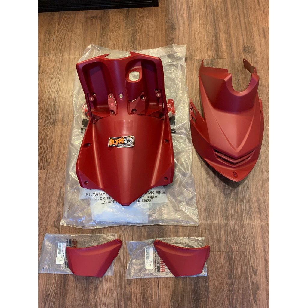 Body Bodi Kasar Yamaha Mio Soul Karbu Lama Merah Maron Original Yamaha YGP body kasar soul karbu bod