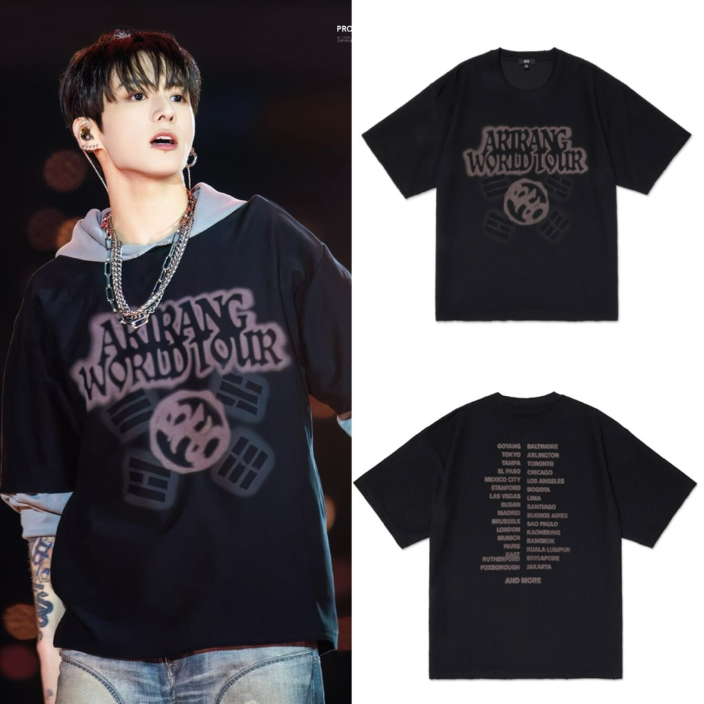 BTS ARIRANG WORLD TOUR SHIRT/KAOS