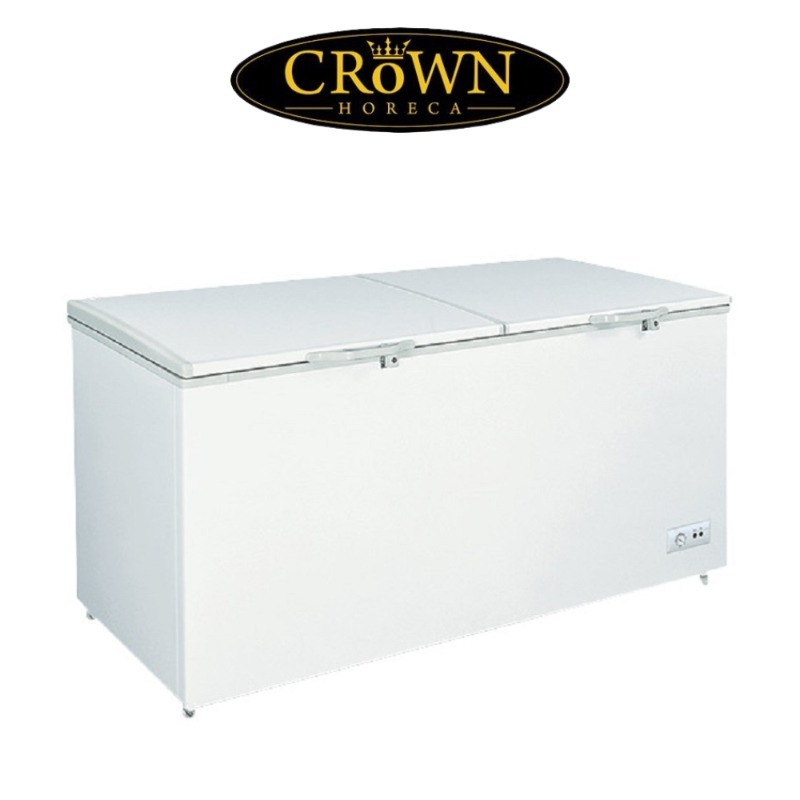 Chest Freezer Crown BD-1250 Crown Horeca Pendingin Freezer box 2 Pintu Freezer 1250 Liter