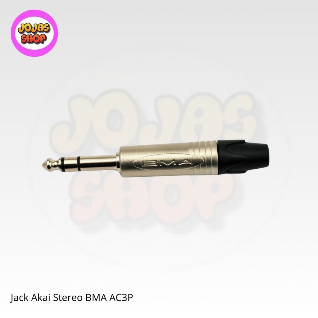 Jack Akai Mini Stereo BMA AC3P Jek akai konektor bma stereo conector stereo mic kabel bma
