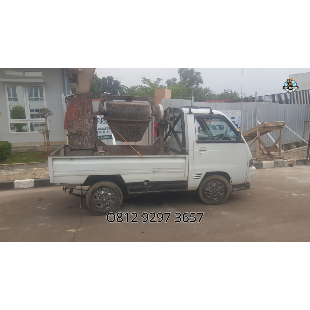 Molen/ Molen Cor/ Molen Mixer/ Molen Pengaduk Semen/ Molen Pengaduk Beton
